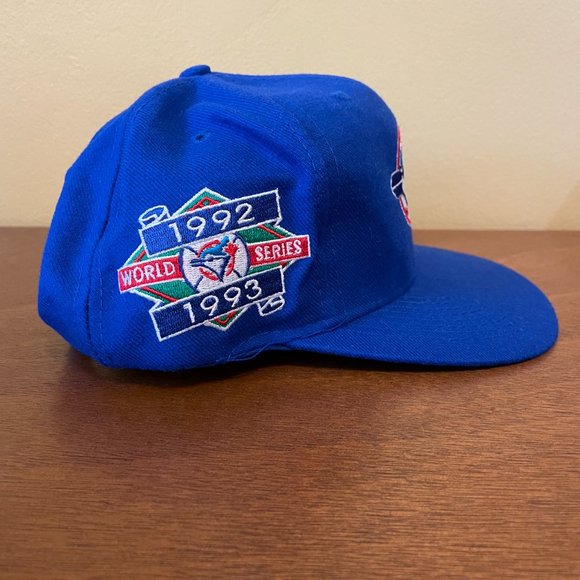 Toronto Blue Jays Vintage 90s World Series Snapback Hat G-III NWT - Picture 8 of 9